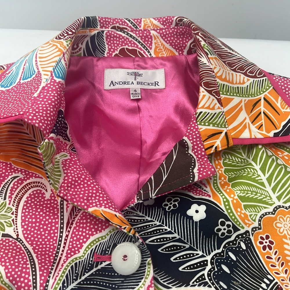 Andrea Becker Floral Jacket - Picture 7 of 13